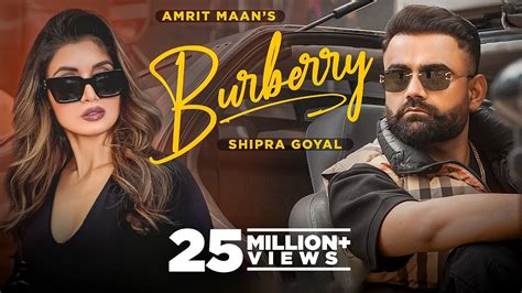 Burberry amrit maan